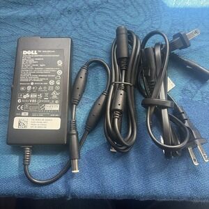 Dell Auto Air AC Adapter 19.5V 3.34A 65W Laptop Charger DA65NS3-00